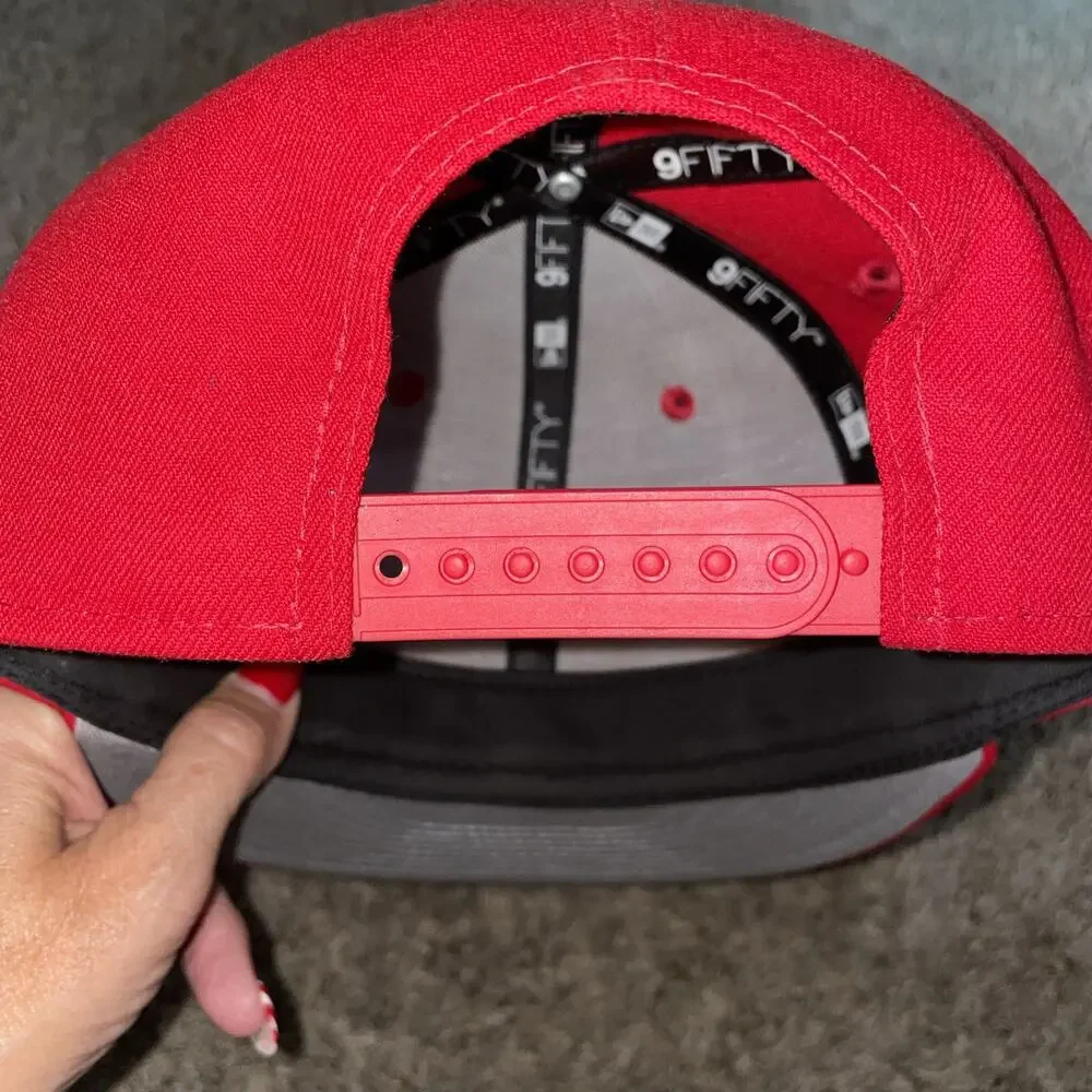 New Era Philadelphia Phillies Hat Snapback Baseball MLB Red